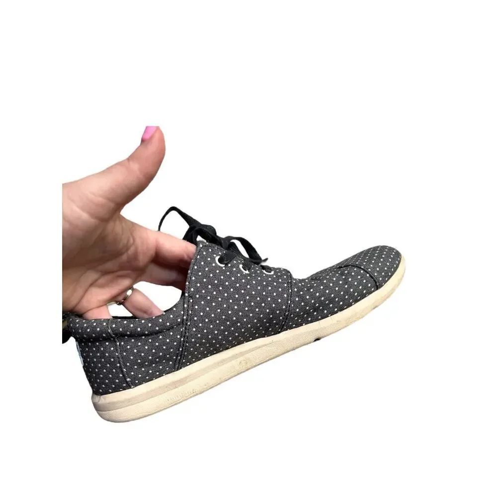 TOMS Women’s Size 11 / Men’s 9 Polka Dot Lace-Up Sneakers